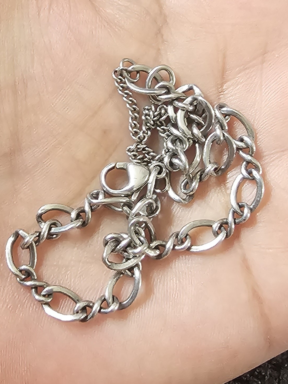 James Avery Medium Twist Charm Bracelet Size 8" Large